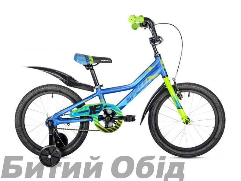 Дитячий велосипед Spelli Virage 16" (синій)