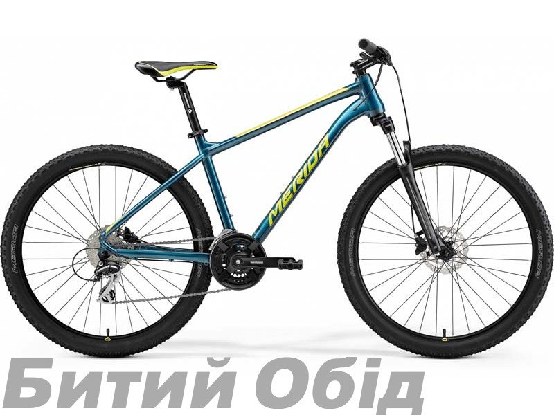 Велосипед MERIDA BIG.SEVEN 20 TEAL-BLUE(LIME)