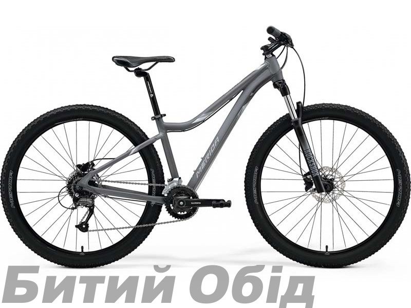 Велосипед MERIDA MATTS 7.60-2X MATT COOL GREY(SILVER)