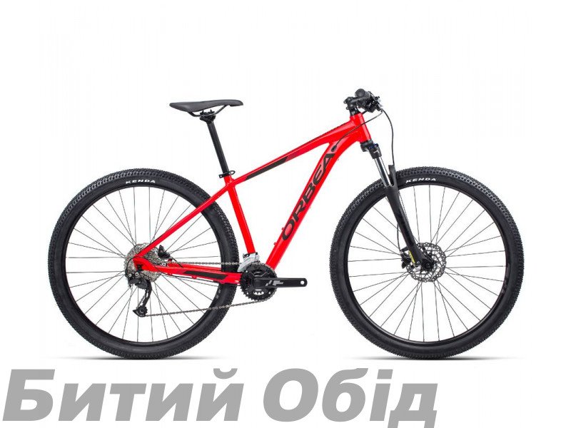 Велосипед Orbea MX40 27 M 2021 Bright Red (Gloss) / Black (Matte) (L20117NT)