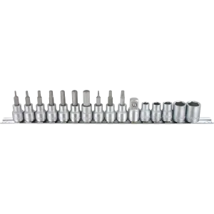 Комплект насадок VAR DV-10700, квадрат 3/8"