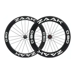 Колеса ZAAK Road F60/R80mm Disc Brake Shimano Carbon Clincher/tubeless VFM