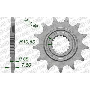 Звезда AFAM Standard Chainwheel 520 - Honda