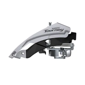 Переключатель передний Shimano FD-TY60, Top-Swing, универсальная тяга, хомут 31,8/34.9мм