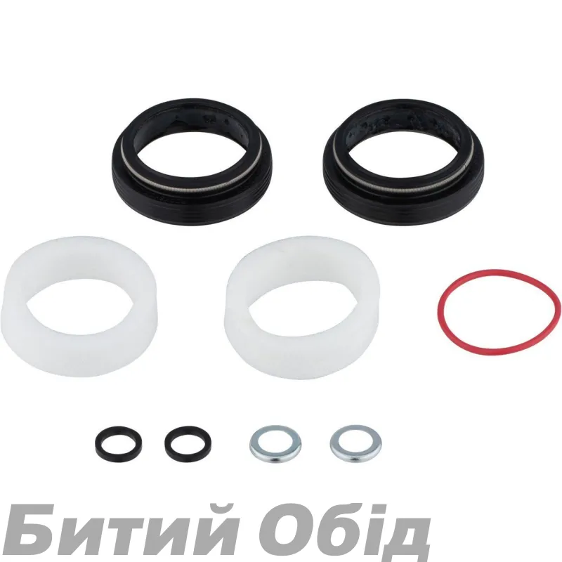 Сальники RockShox - 30mm Black Flangeless Low Friction Seals - Judy Silver / Judy Gold (BOOST ™ FORKS) (00.4318.045.001)