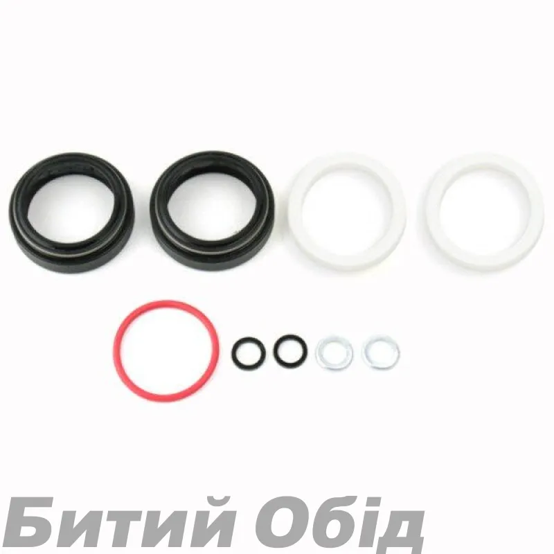 Сальники RockShox - 38mm Black Flangeless Ultra-low Friction SKF Seals - ZEB (A + / 2021 +) (00.4318.045.005)