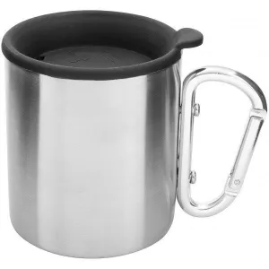 Ручка-карабин для термокружки Tatonka Thermo Mug Carabiner 250, Silver (TAT 4134.000)