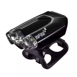 Мигалка передня Infini LAVA I-260W-Black, 2 світлодіоди, 4 режими, USB кабель, з кріпл.