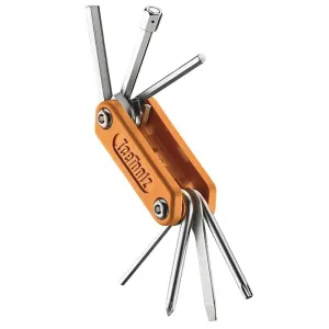 Ключ Ice Toolz "Handy-8" 94H4 складной, нержавеющая сталь, оранжевый Ключ Ice Toolz "Handy-8" 94H4 складной, нержавеющая сталь, оранжевый