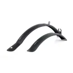 Комплект крил 26"-28" SIMPLA Next SDL, довга скоба заднього кріплення, чорні