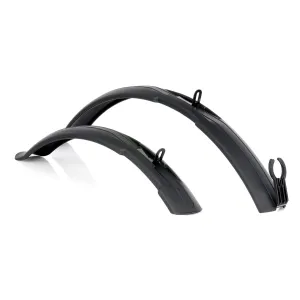 Комплект крыльев 26"-28" SIMPLA Next SDL, длинная скоба заднего крепления, черные