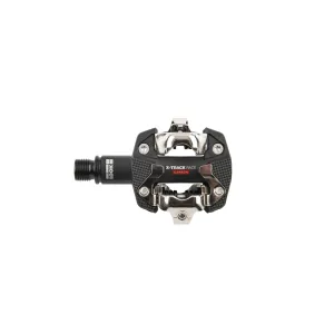 Педаль Look X-TRACK RACE CARBON, карбон, вісь chromoly 9/16", чорна