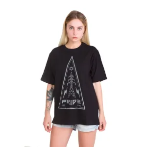 Футболка Pride ВЫСОКОВОЛЬТКА черная