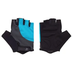 Рукавички Green Cycle Pillow 2 без пальців чорний/сірий/бірюзовий