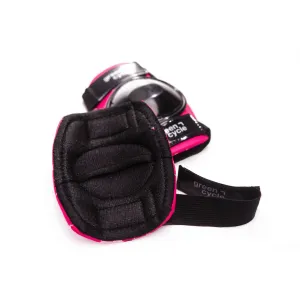 Защита для детей Green Cycle MIA наколенники, налокотники, перчатки, розово-белый