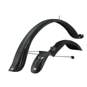 Комплект крил 24"-28" SIMPLA Raptor SDS+stay, з металевими дугами, чорні