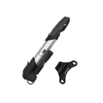 Мининасос Green Cycle GPM-196P алюминиевый с манометром, presta+schreder, серебро Мининасос Green Cycle GPM-196P алюминиевый с манометром, presta+schreder, серебро