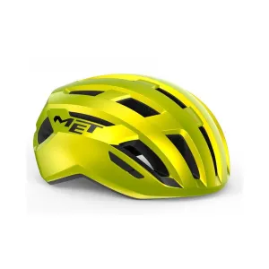 Шлем MET VINCI MIPS CE LIME YELLOW METALLIC | GLOSSY 