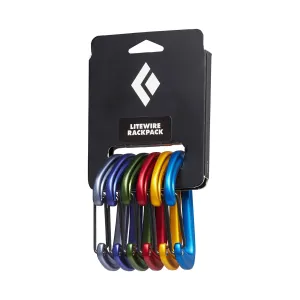 Набор карабинов Black Diamond LiteWire Rackpack (No color, One Size)