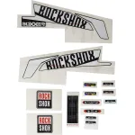Наклейки на вилку RockShox DECAL KIT BOXXER 26/27.5 WHT/DFBLK
