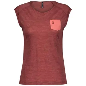 Футболка SCOTT W DEFINED MERINO красный 