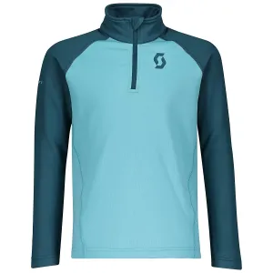 Кофта подростковая SCOTT JR 1/2 ZIP DEFINED LIGHT majolica blue/bright blue 