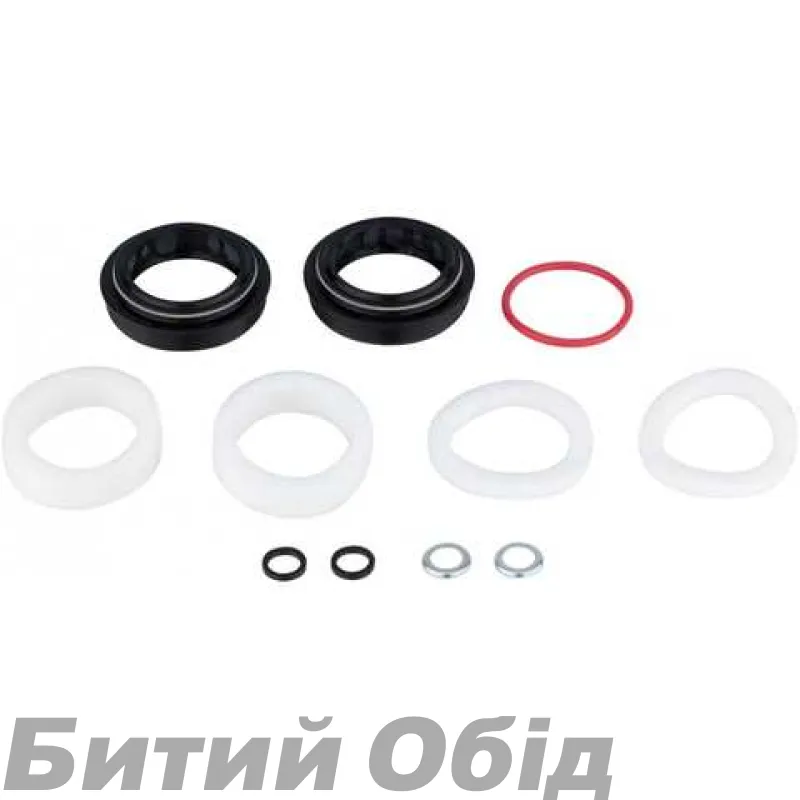 Сальники RockShox Upgrade Kit - 32mm Black Flanged Low Friction Seals (Includes Dust Wipers. 5mm & 10mm Foam Rings) - SID/Revelation/Reba/Argle/Sektor/TORA/Recon/XC32