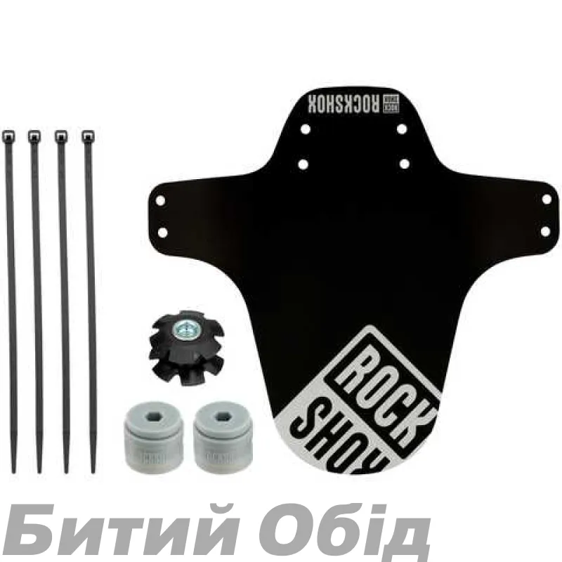 Вилка RockShox Domain RC -  Crown 27.5" Boost™ 15x110 Black Alum Str Tpr 44offset DebonAir (includes ZipTie Fender, Star nut & Maxle Stealth) B1