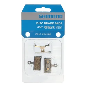 Тормозные колодки SHIMANO G04Ti XTR/XT/SLX/ALFINE/SHIMANO, металл