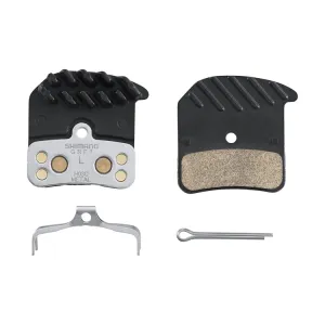 Тормозные колодки SHIMANO H03C +радиатор  XT/SAINT/ZEE, металл