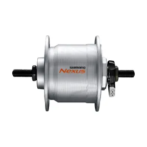 Динамо-втулка SHIMANO DH-C3000-3N-NT, NEXUS, 6V 3.0W, 36H, 100X140MM, на гайках, E2 TERMINAL, W/SM-DH10, серебр.