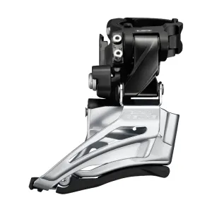 Переключатель передний Shimano FD-M6025-H, DEORE 2X10, DUAL-PULL, хомут