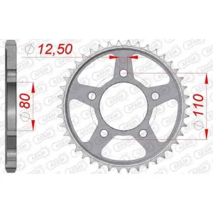 Звезда AFAM Steel Sprocket 525 [Silver], 42z