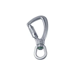 Карабин с вертлюгом Singing Rock Twister Hook,Screw Gate Zink-plated