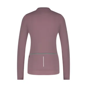 Велоджерсі жіноче Shimano Apice long sleeves утеплене, фіолетове