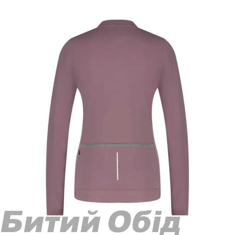 Велоджерсі жіноче Shimano Apice long sleeves утеплене, фіолетове