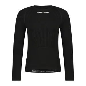 Термобелье-базовый слой Shimano VERTEX long sleeves, черная