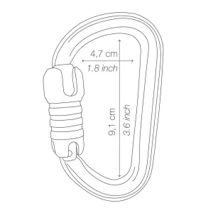 Карабин PETZL BM'D TRIACT-LOCK