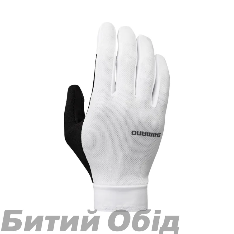 Перчатки Shimano Explorer FF Gel белые, разм. XL