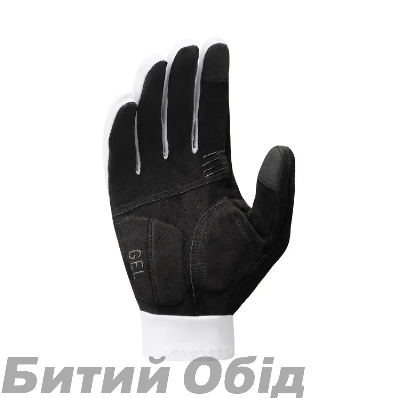 Перчатки Shimano Explorer FF Gel белые, разм. XL
