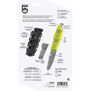 Ніж Gear Aid Akua Rescue&Dive Knife Blunt Tip green 