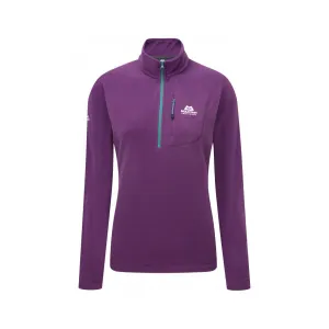 Флисовая кофта Mountain Equipment Micro Zip-T Wmns, Foxglove