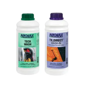 Набір Nikwax Twin Pack (Tech Wash 1L + TX Direct 1L) (Nikwax)