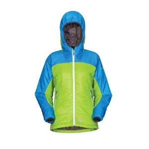 Утеплена куртка Milo Bomo Lady з Primaloft green/blue/grey 
