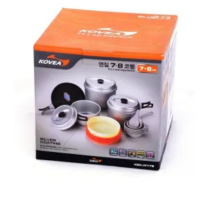 Набор посуды для кемпинга Kovea Cookware KSK-WY78 7-8 
