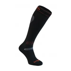 Носки Bridgedale Merinofusion Ski Ultra Fit 009 Black/Orange