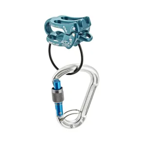 Страховочно-спусковий пристрій Climbing Technology BE-UP KIT+ HMS blue 