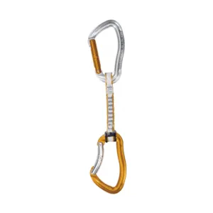 Відтяжка із карабінами Climbing Technology Nimble DY 12 cm orange\polish