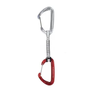 Відтяжка із дроту карабінами Climbing Technology Passion Wire DY 12 cm red\polish