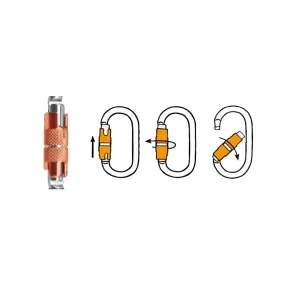Карабін Rock Empire Carabiner Magnum Steel 3T 